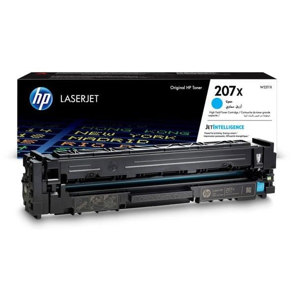 HP 207X Cyan Toner Cartridge 3150 Pages Original W2211X Single-pack