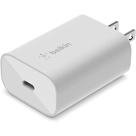 Belkin 25W USB-C PD Wall Charger - White WCA004VF1MWH-B6