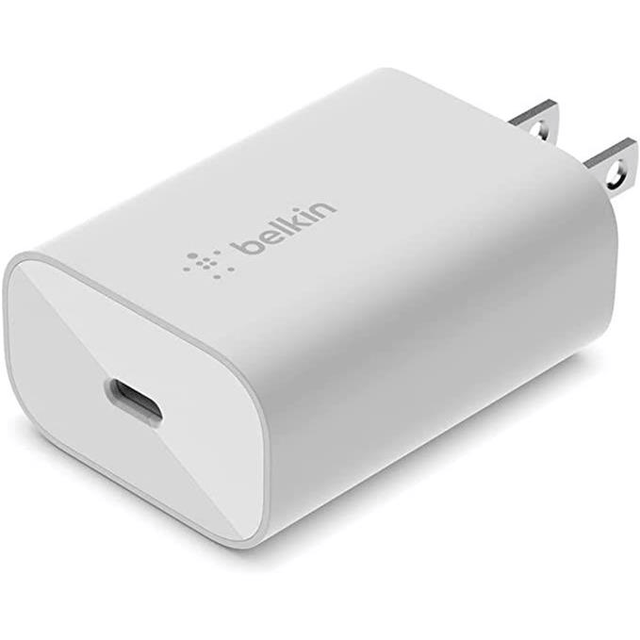 Belkin 25W USB-C PD Wall Charger - White WCA004VF1MWH-B6