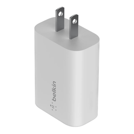 Belkin 25W USB-C PD with PPS Wall Charger - White WCA004VFWH