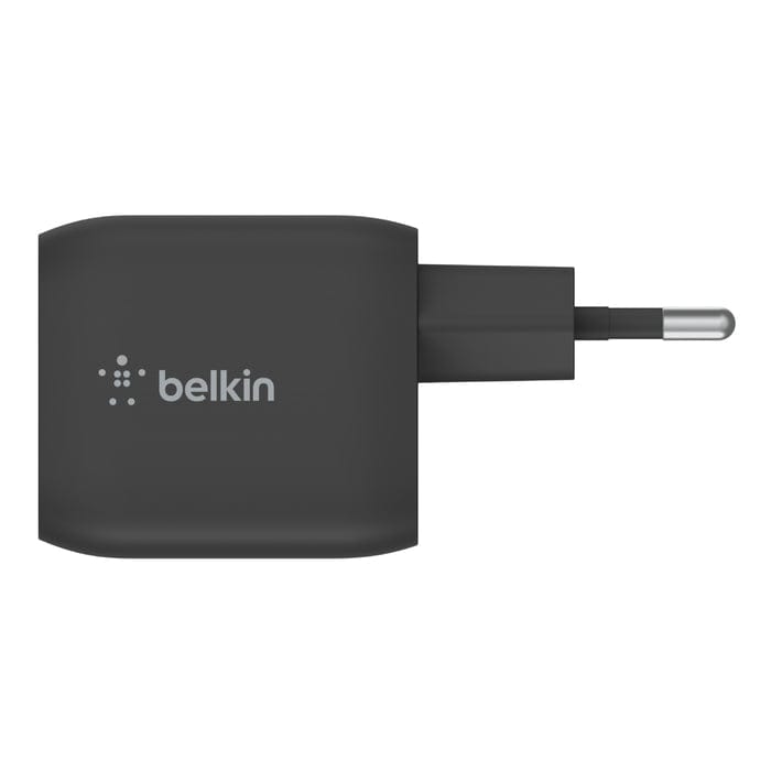 Belkin BoostCharge Pro Dual 45W USB-C GaN Wall Charger with PPS Black WCH011VFBK