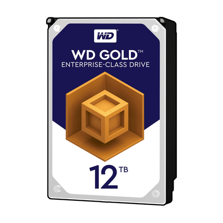 WD Gold 3.5-inch 12TB Serial ATA III Internal Hard Drive WD 121KRYZ