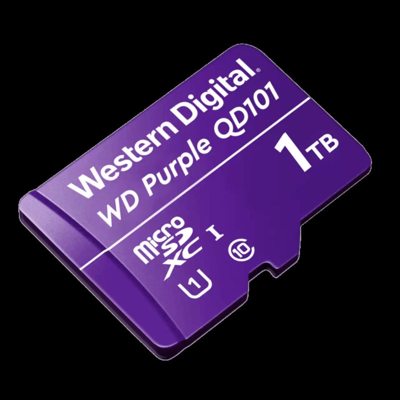 WD Purple QD101 1TB Endurance Micro-SDHC Card WDD100T1P0C