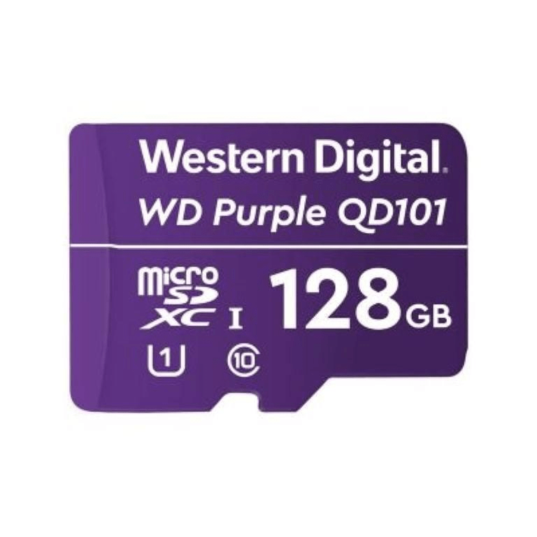 WD Purple QD101 128GB Ultra Endurance Class 10 Internal MicroSDXC WDD128G1P0CS
