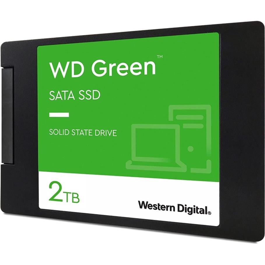 Western Digital Green 2.5-inch 2TB SATA NAND Cache SSD WDS200T2G0A