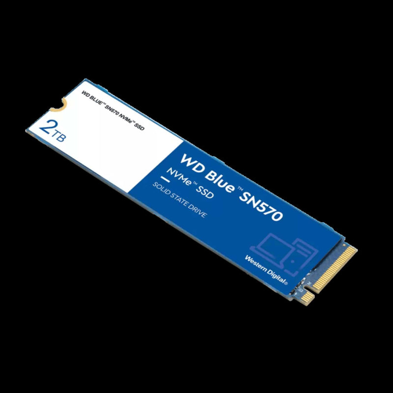 WD Blue SN570 2TB PCIE M.2 NAND NVMe Internal SSD