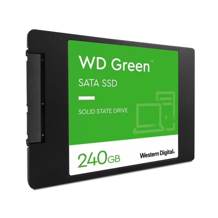 Western Digital Green 2.5-inch 240GB Internal Solid State Drive Serial ATA III Green WDS240G3G0A