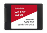 WD Red SA500 2.5-inch 500GB Serial ATA III 3D NAND Internal SSD WD S500G1R0A