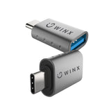 Winx Link Simple Type-C to USB Adapter Dual Pack WX-AD103