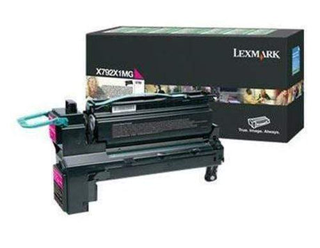 Lexmark X792X1MG Magenta Toner Cartridge 20,000 Pages Original Single-pack