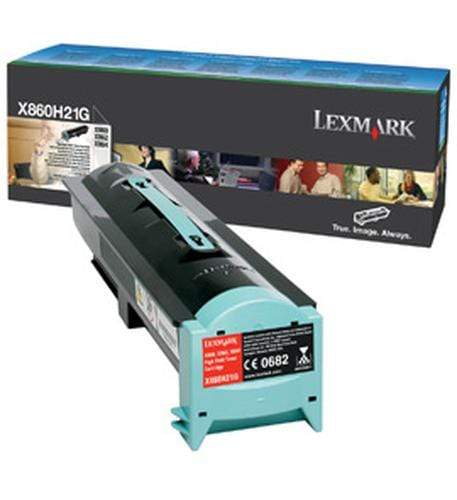 Lexmark X860H21G Black Toner Cartridge 35,000 Pages Original Single-pack