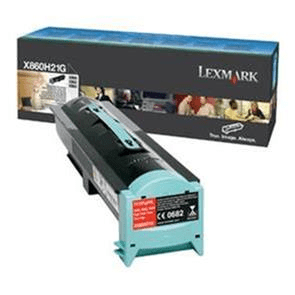 Lexmark X860H21G Black Toner Cartridge 35,000 Pages Original Single-pack