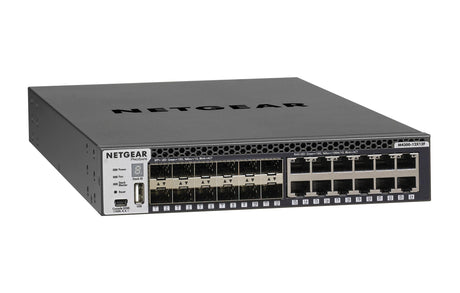 Netgear M4300-12X12F Managed L2/L3 10G Ethernet (100/1000/10000) 1U Black