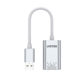 Unitek USB 2.0 External Sound Card Adapter for Stereo Audio Y-247A