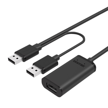 Unitek USB cable 5m USB A Black Y-277