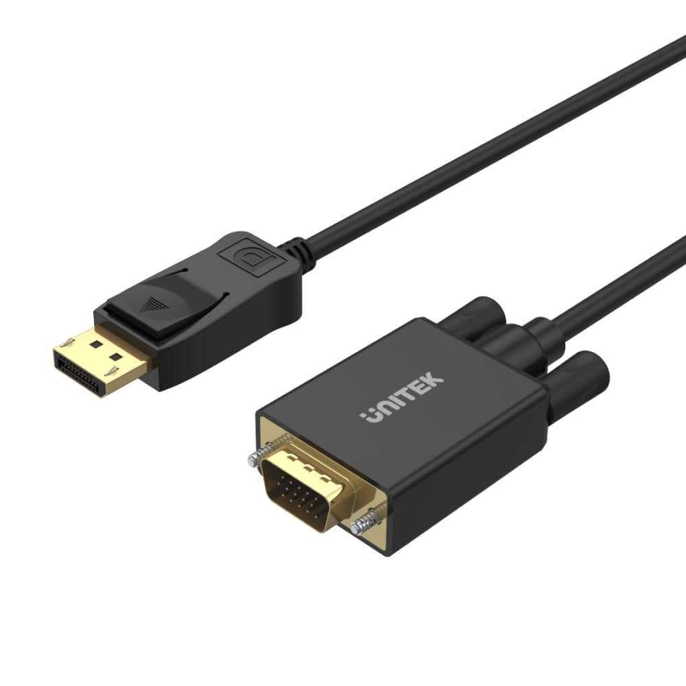 Unitek 1.8m DisplayPort to VGA Cable Y-5118F