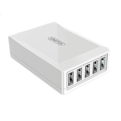 Unitek 40W 5-port USB Smart Charger QuickCharge3.0 Y-P545