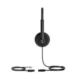 Yealink YHS34 Entry-level RJ9 Headphone Binaural Leathe Black YHS34-DUAL